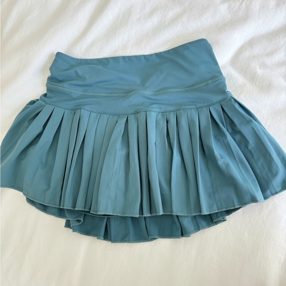 Teal Gold Hinge Skirt